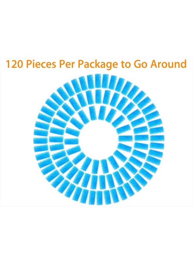 CHUBBIEE 120-Pack of Premium Nasal Aspirator Hygiene Filters, Replacement for NoseFrida Nasal Aspirator Filter, BPA, Phthalate & Latex Free - Image 2