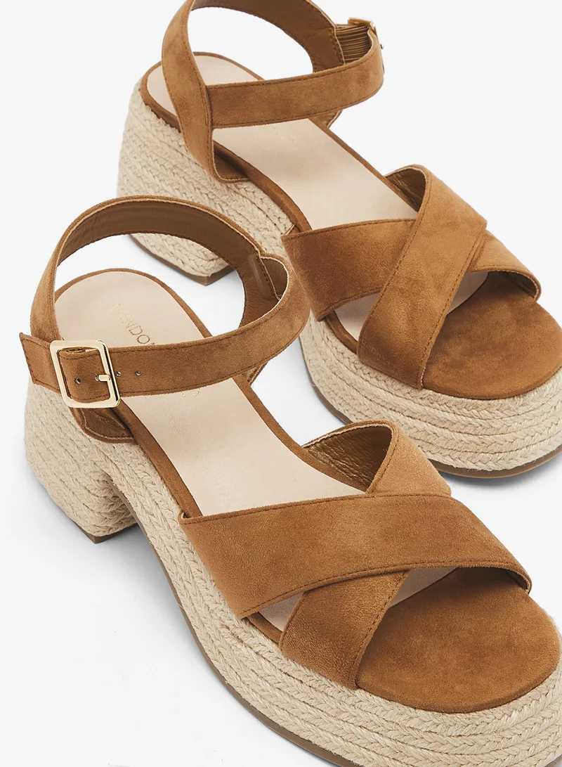 London Rebel  Aven Ankle Strap High-Heel Sandals for Women | Best Price UAE