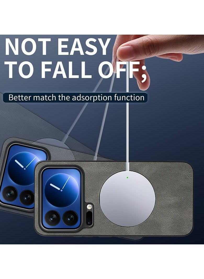 general Case compatible with Xiaomi 17 Pro Max, featuring wireless charging capability. Ultra-thin magnetic case with shockproof and drop-resistant protection. - Image 3