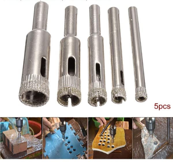 YADAV 5Pcs Diamond Hole Saw Drill Bits For Tiles Marble Glass 512mm - Image 5
