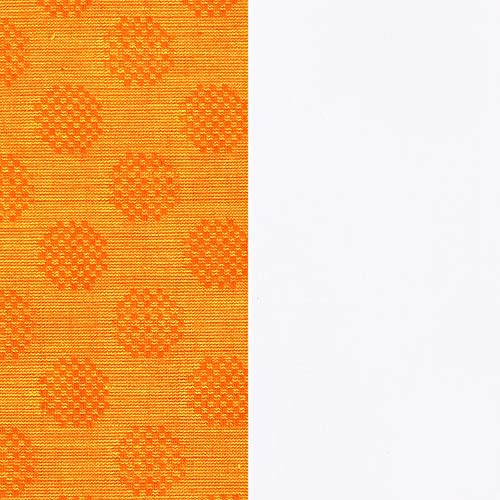 Maharaja Set of Unstitched Fabric Cotton Handloom Kurta (2.5m - 54panna) and Pyjama (2m) Set in Orange [MSP083] - Image 3