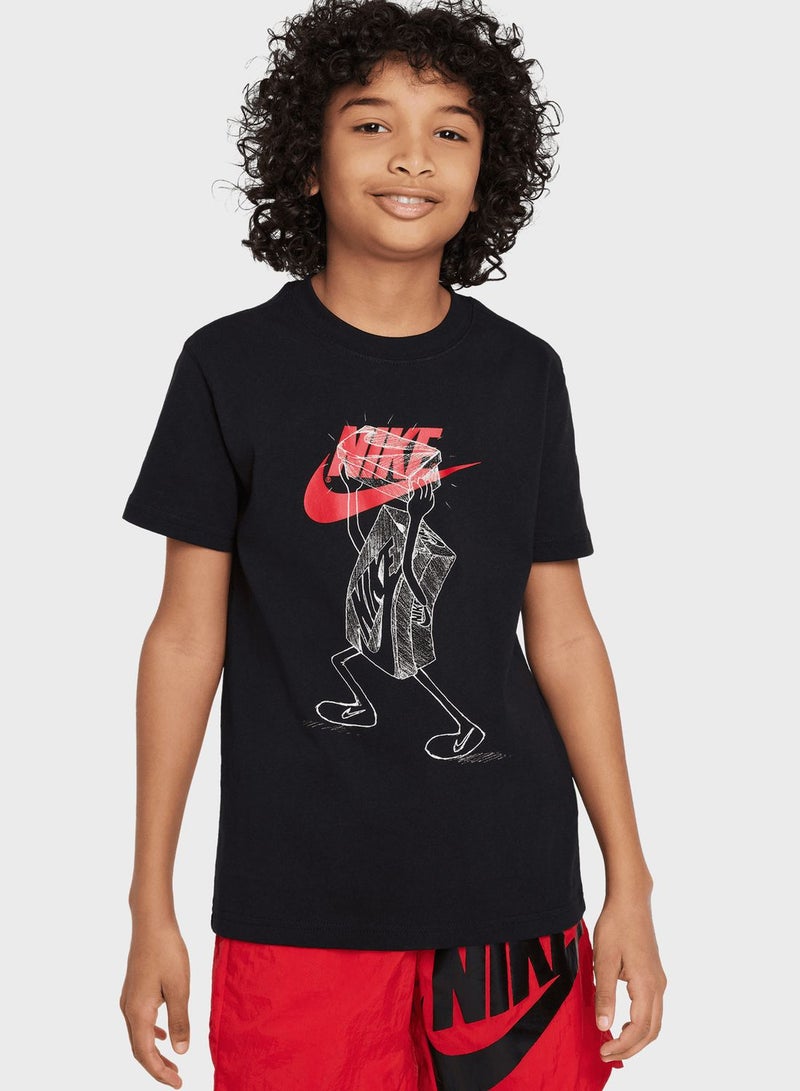 Nike Kids Boxy Fa23 1 T-Shirt - Image 1