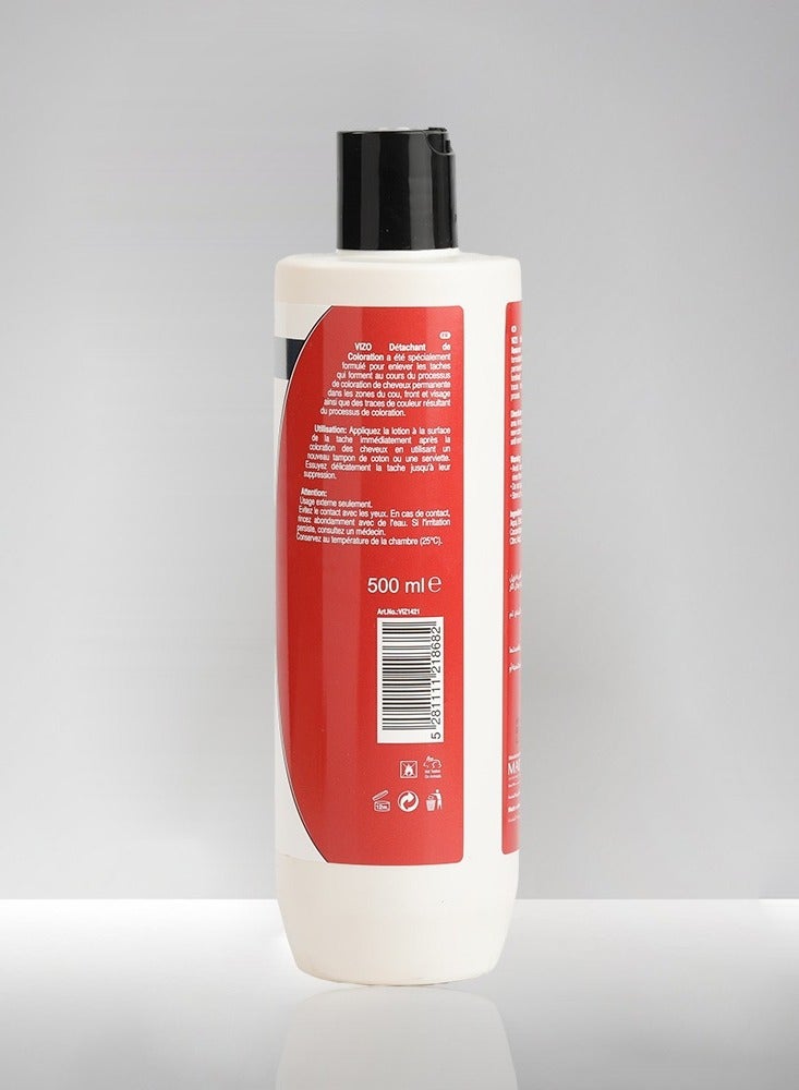 VIZO PROFESSIONAL Vizo Hair Color Stain Remover Lotion 500ml - Image 2