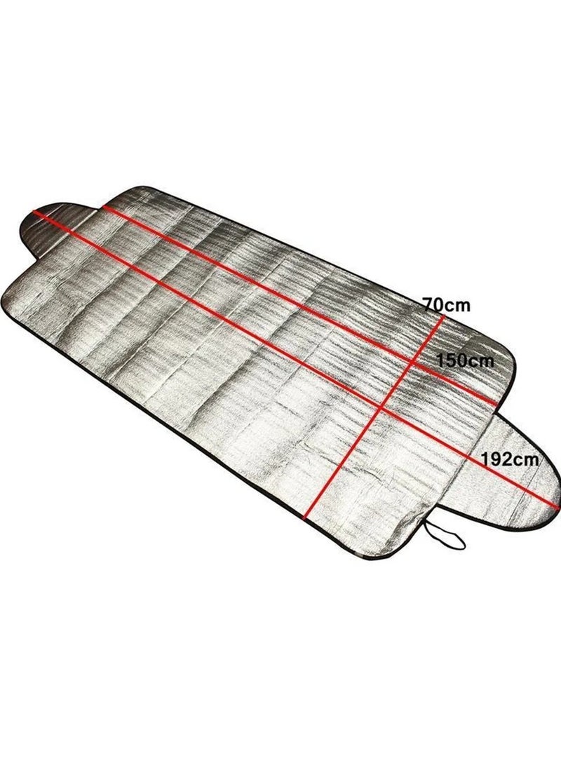 AROAQ Magnetic Car Front Windshield Cover Oxford Cloth Sun Shade Rainproof Heat Insulation Universal - Image 4