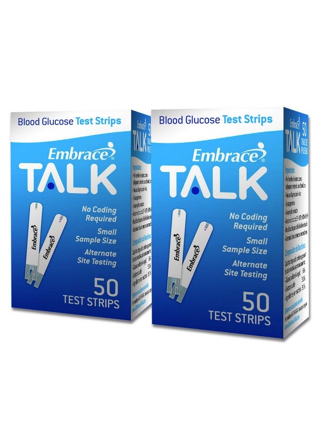 Omnis Health Embrace Blood Glucose Test Strips 100ct