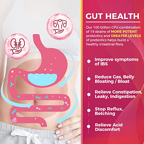 ZEBORA Probiotics-for-Women 100-Billion-CFUs with Prebiotics, D-Mannose & Cranberry for Digestive, Immune, Feminine UT Health Support, Ultimate Probiotic Women's Care, Soy & Gluten Free, 45 Packets - Image 3