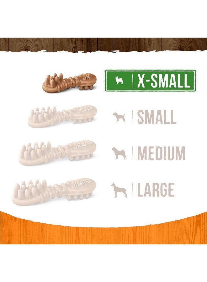 Merrick Fresh Kisses Natural Dental Chews, Treats Infused with Pumpkin and Cinnamon for Tiny Dogs 5-15 Lbs - 9 oz. Pouch - Image 4