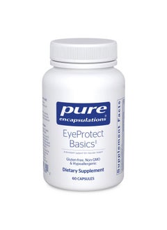 بيور إنكابسيليشن Pure Encapsulations EyeProtect Basics | دعم مضاد للأكسدة لصحة العين | 60 كبسولة  - Image 1