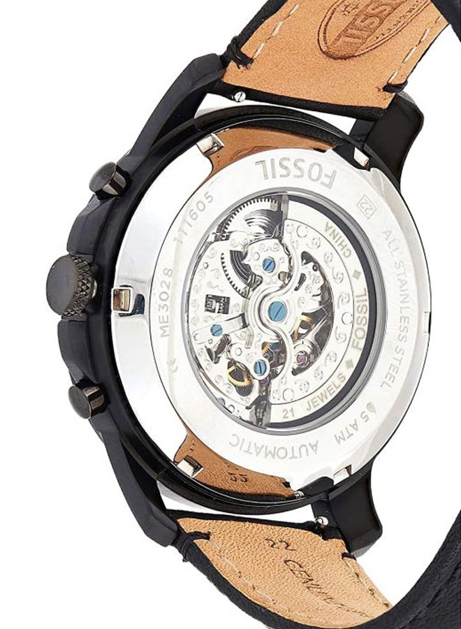 FOSSIL Men Grant Water Resistant Analog Watch Me3028 - Image 4
