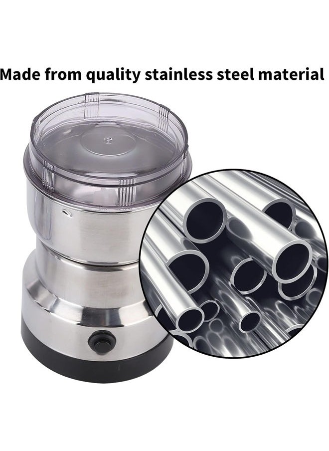 Electric Grain Grinder, Multifunctional Coffee Bean Grinder, Stainless Steel Powder Grinder Machine, Automatic Grain Mill Grinder, Kitchen Milling Grinding Tool for Herbs/Grains/Nuts - pzsku/ZA976868CDDB5EF81F9E9Z/45/_/1724751719/edd52b8d-977f-48b4-997d-f99872be8428