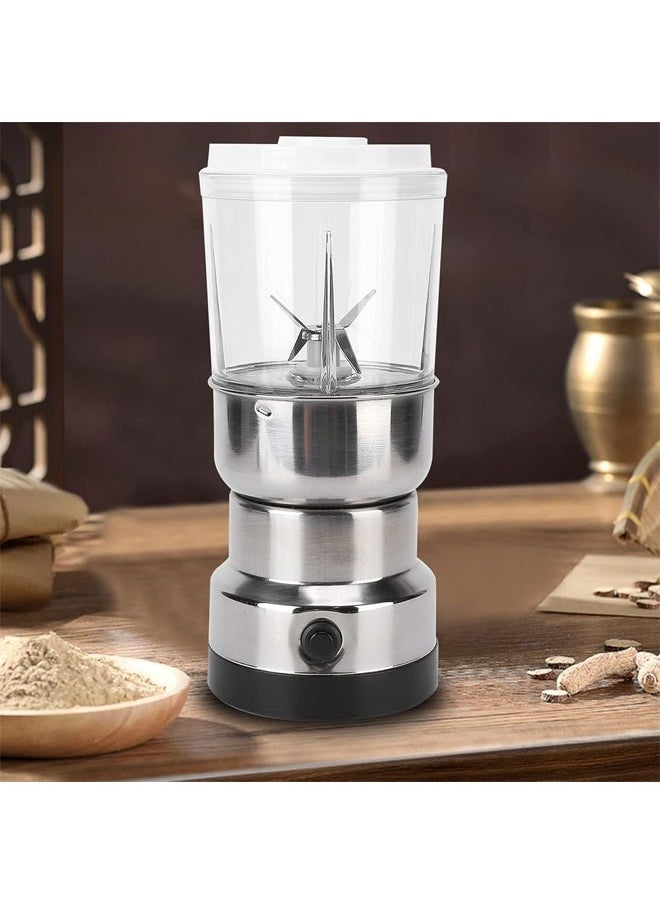 Hihonor Electric Grain Grinder, Multifunctional Coffee Bean Grinder, Stainless Steel Powder Grinder Machine, Automatic Grain Mill Grinder, Kitchen Milling Grinding Tool for Herbs/Grains/Nuts  - Image 5