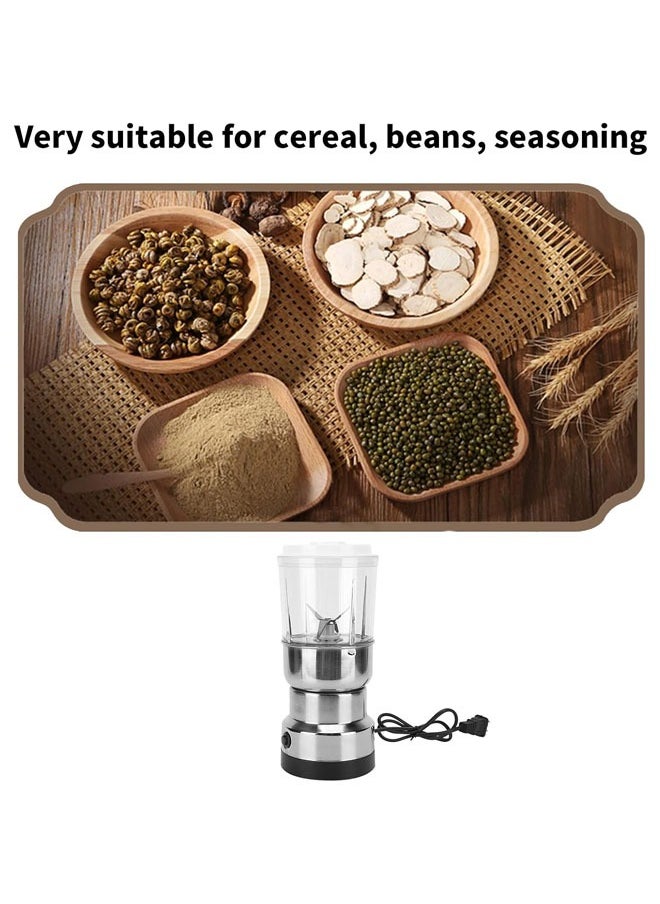 Hihonor Electric Grain Grinder, Multifunctional Coffee Bean Grinder, Stainless Steel Powder Grinder Machine, Automatic Grain Mill Grinder, Kitchen Milling Grinding Tool for Herbs/Grains/Nuts  - Image 3