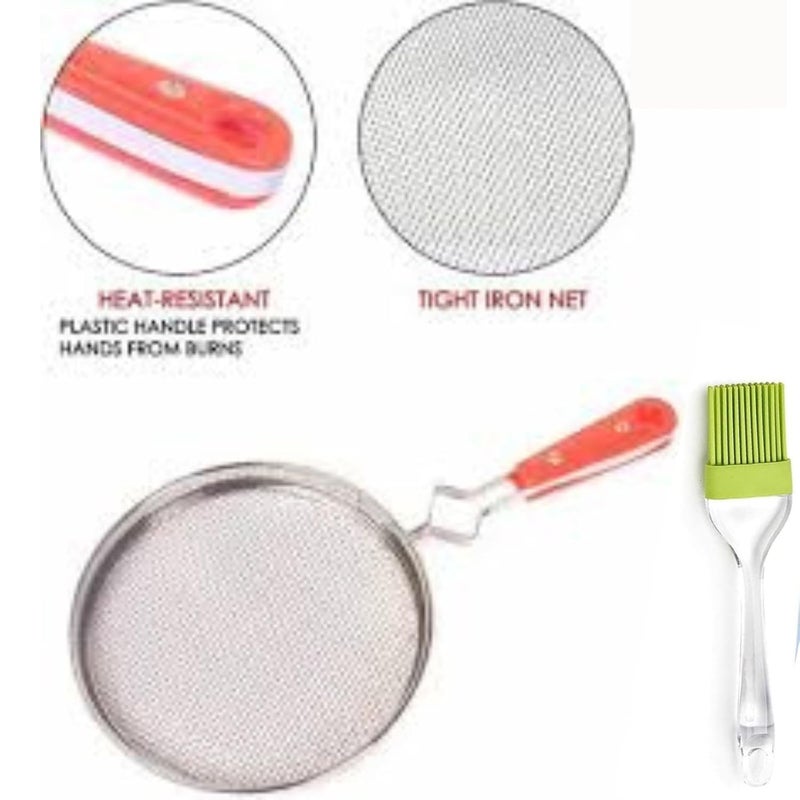 TASMAX Phulka Grill for Gas Stove Grill Tawa Jali for Kitchen Cooking Stainless Steel Papad Jali Mesh Brinjal Roaster Roti Grill Basket Pulka Pan Roaster Grill for Gas - Image 3