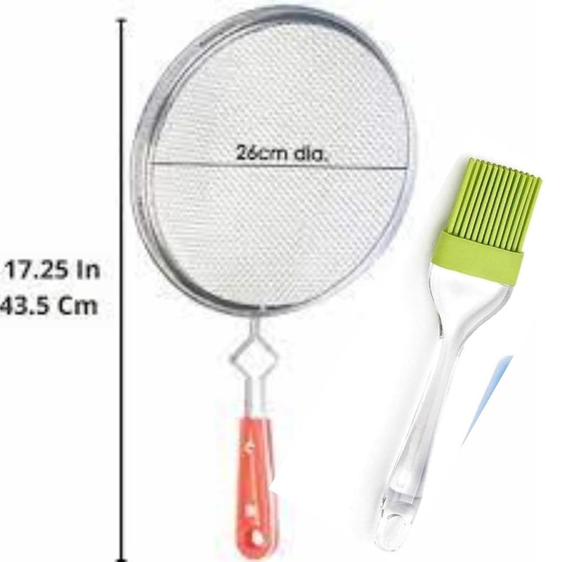 TASMAX Phulka Grill for Gas Stove Grill Tawa Jali for Kitchen Cooking Stainless Steel Papad Jali Mesh Brinjal Roaster Roti Grill Basket Pulka Pan Roaster Grill for Gas - Image 5
