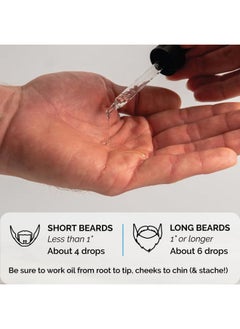 Zeus Natural Beard Oil, Premium Conditioning Beard Oil to Soften Beard & Mustache – MADE IN USA (Verbena Lime) 1 oz.  - Image 5