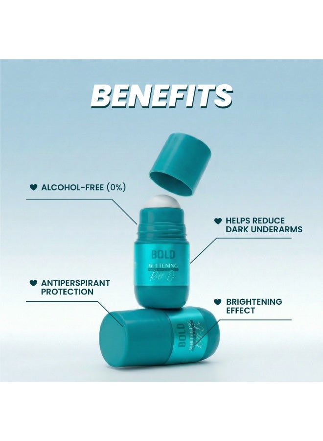 MOOD Bold Whitening Deodorant Roll-On 50 ML - Image 3