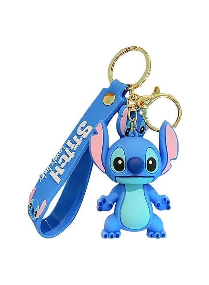 Generic Cartoon Keychain – Cute PVC Keyring with Silicone Strap, Perfect for Keys, Bags & Gifts - Image 1