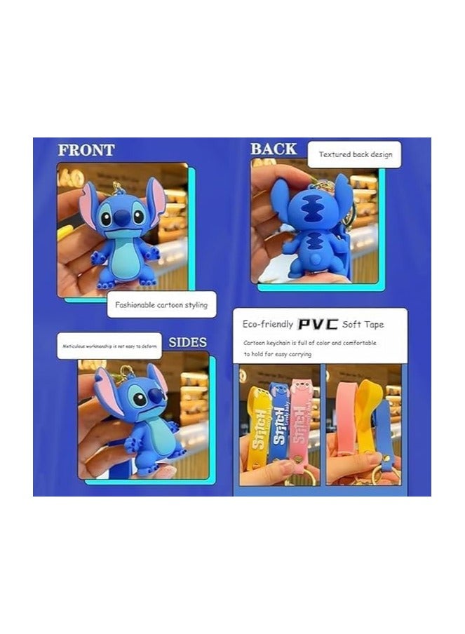 Generic Cartoon Keychain – Cute PVC Keyring with Silicone Strap, Perfect for Keys, Bags & Gifts - Image 3