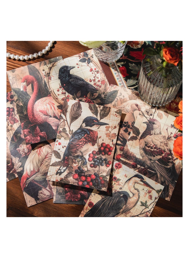 SYOSI Vintage Scrapbook Paper Set, Scrapbooking Supplies Kit Aesthetic Decorative Craft Paper, for Junk Journaling, Scrapbooking, Crafting, DIY Projects, Diaries, and Vintage Art Supplies (180 PCS)  - Image 3