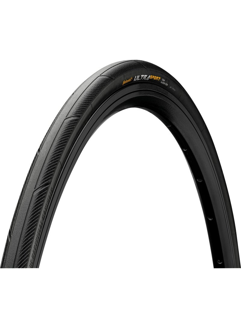 Continental Ultra Sport III tire - clincher, folding, PureGrip, Performance, E25, black or black/brown, 650, 700x 23, 25, 28 - Image 1