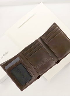 CALVIN KLEIN JEANS PLUS Calvin Klein Brown Wallet For Men  - Image 4