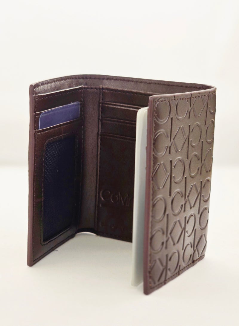 CALVIN KLEIN JEANS PLUS Calvin Klein Brown Wallet For Men  - Image 5