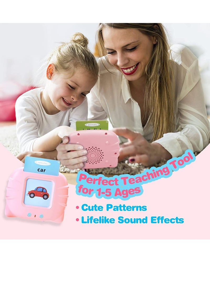 ELTRAZONE 112 Cards Flash for Toddlers 2-4 Years,Toddlers -Learning Animals Colors Shapes Audible Learning Sight Words Kindergarten Gift 1-4 Year Old Kids - Image 3