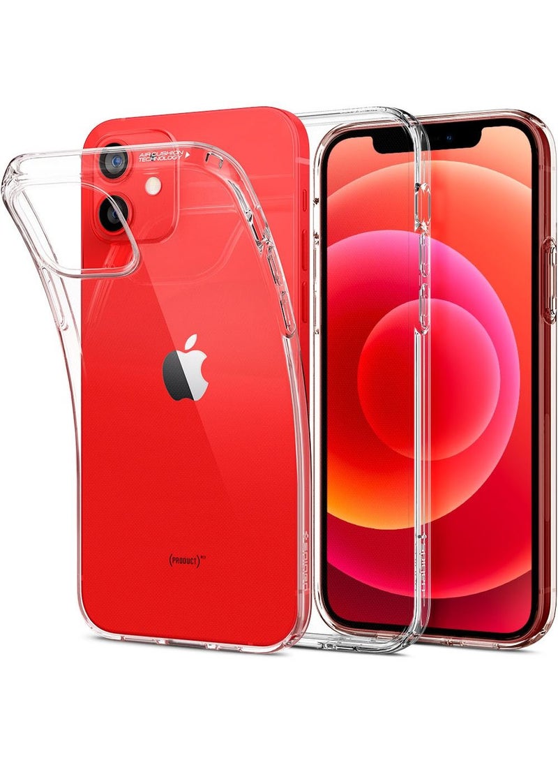 Spigen - Liquid Crystal for iPhone 12 / iPhone 12 PRO Case Cover - Crystal Clear - Image 1