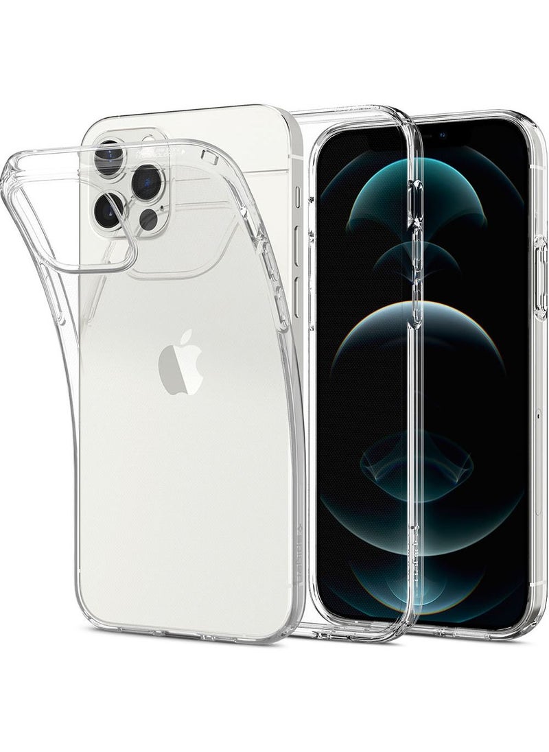 Spigen - Liquid Crystal for iPhone 12 / iPhone 12 PRO Case Cover - Crystal Clear - Image 1