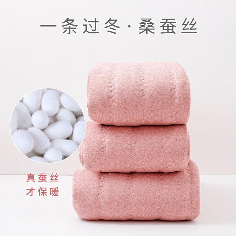 550G Girls' Extra Thick Leggings High Waist Girls' Trousers Side White Silk Pants Winter Children'S Outer Wear Warm Pants - Image 5