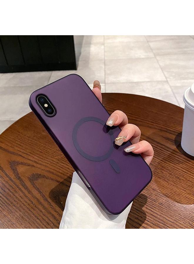 S-TOP Case For iPhone XS Max Ice Fog MagSafe PC Phone Case - Image 1