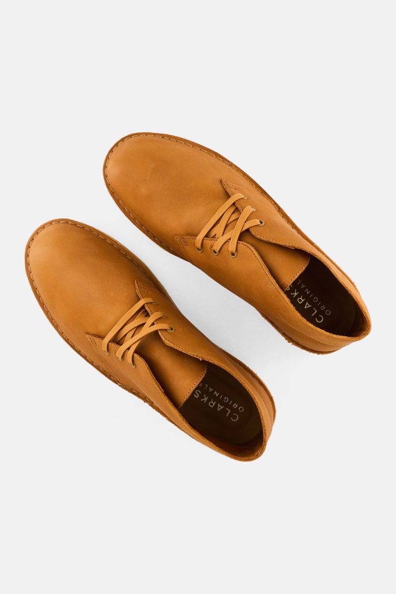 clarks Men Desert Coal Lace Up Ankle Boots, Brown - Image 2