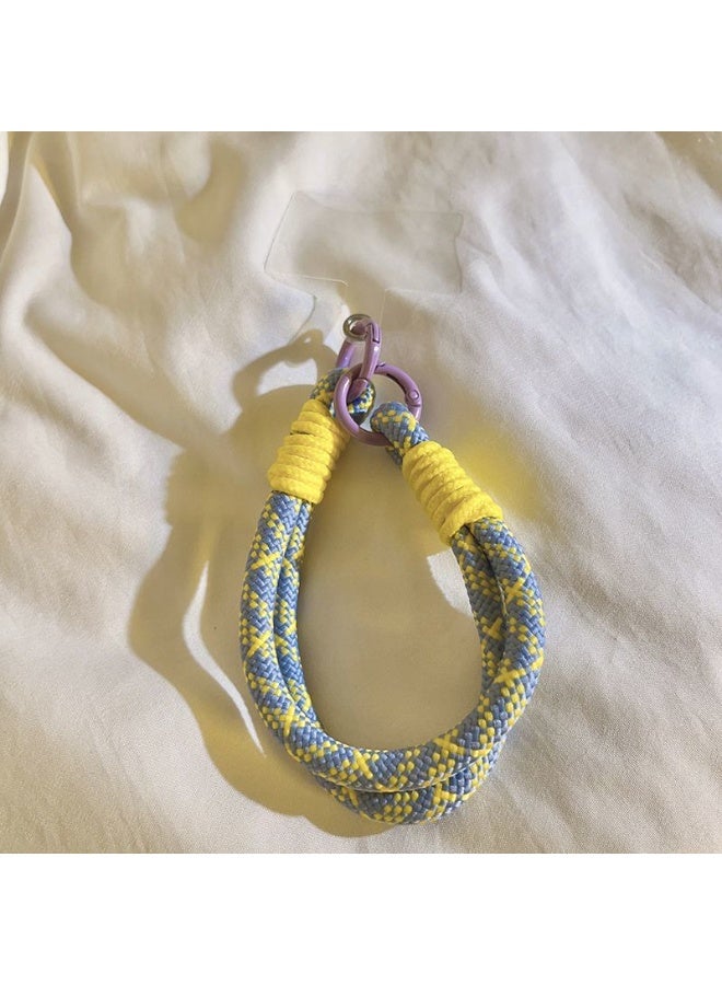 NIBEMINENT Phone Charm/ Chain Strap for Women Girls,Weaving WristbandCell Phone Case Lanyard Wrist Strap