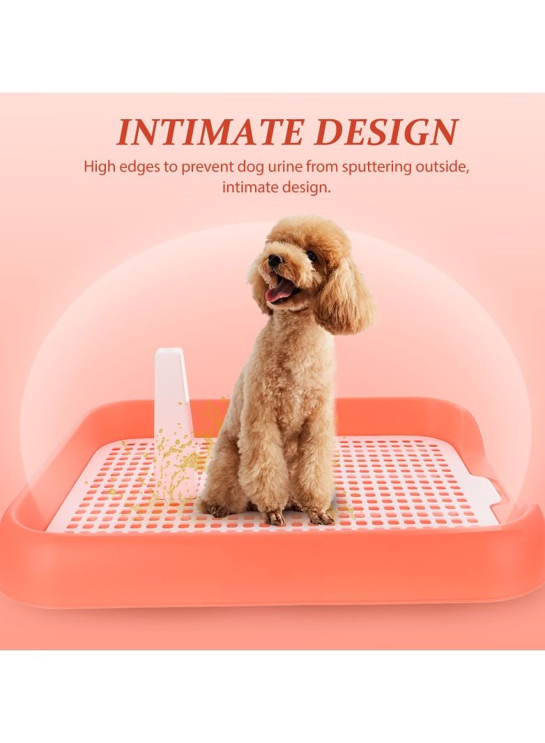 Altheqa Dog Training Pads Puppy Toilet Mesh Grids Pet Training Toilet with Tray for Potty Trainer Indoor Outdoor - Image 1