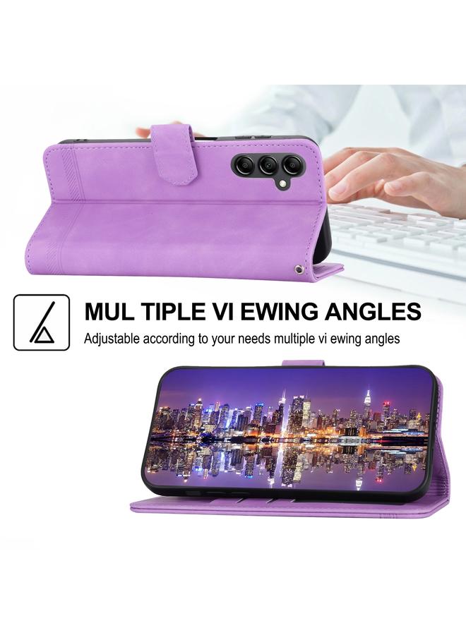 S-TOP Case For Samsung Galaxy A24 4G Global Dierfeng Dream Line TPU + PU Leather Phone Case - Image 4