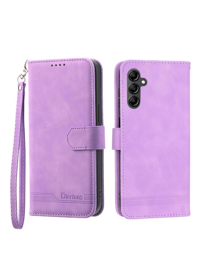 S-TOP Case For Samsung Galaxy A24 4G Global Dierfeng Dream Line TPU + PU Leather Phone Case - Image 1
