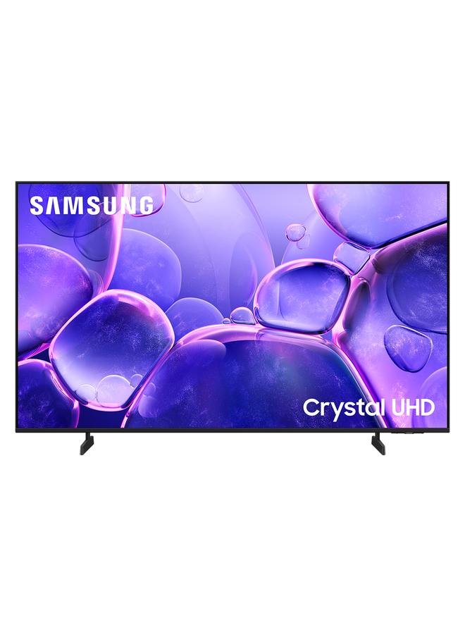 سامسونج تلفاز كريستال UHD مقاس 55 بوصة، U8000F، 4K، معالج كريستال 4K، تصميم ميتال ستريم، أمان نوكس، محتوى مجاني غير محدود، تلفاز ذكي، UA55U8000 (2025 - النسخة الدولية) - Image 1