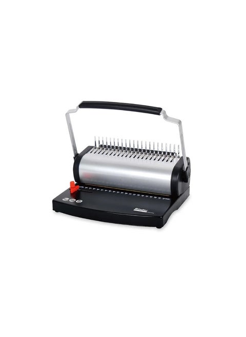 Metal Handle Plastic Wire Binding Machine Binding Machine Combs Double Handle Comb Binding Rubber Ring 21 Hole Punch Binding Machine Home Office
