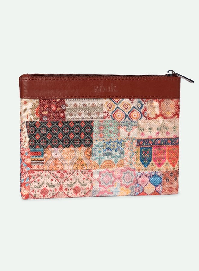 ZOUK زوك | حقيبة تنظيم السفر | حقيبة مكياج متعددة الاستخدامات للاستخدام اليومي والسفر | أنيقة ومقاومة للماء | كوتش غامثي - Image 4