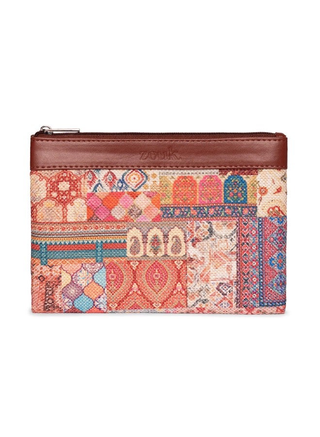 ZOUK زوك | حقيبة تنظيم السفر | حقيبة مكياج متعددة الاستخدامات للاستخدام اليومي والسفر | أنيقة ومقاومة للماء | كوتش غامثي - Image 1