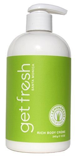 Get Fresh Santa Monica Rich Body Creme 12oz Lemongrass - Image 2