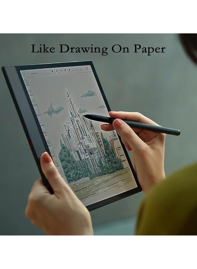 【2 Pack】 Screen Protector Paper Compatible with Onyx Boox Note Air 4 C 10.3 Inch 2024, Drawing and Writing Like on Paper  Easy Installation  Anti Glare Responsive - Image 4