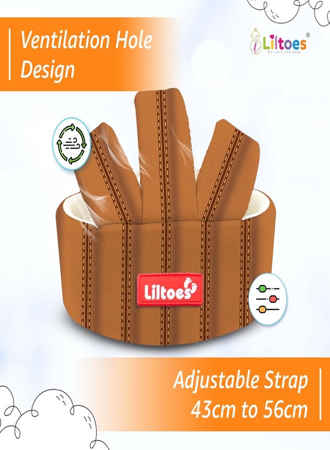 LILTOES Baby Head Protector for Safety of Kids 6M to 3 Years- Baby Safety Helmet with Proper Air Ventilation & Corner Guard Protection (Leatherite) - Image 2