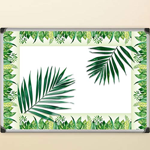 Fancy Land Safari Border for Bulletin Board Jungle Theme Bulletin Board Set Tropical Leaf Borders for Classroom Decor Back to School Decorations Supplies 36Ft - Image 4