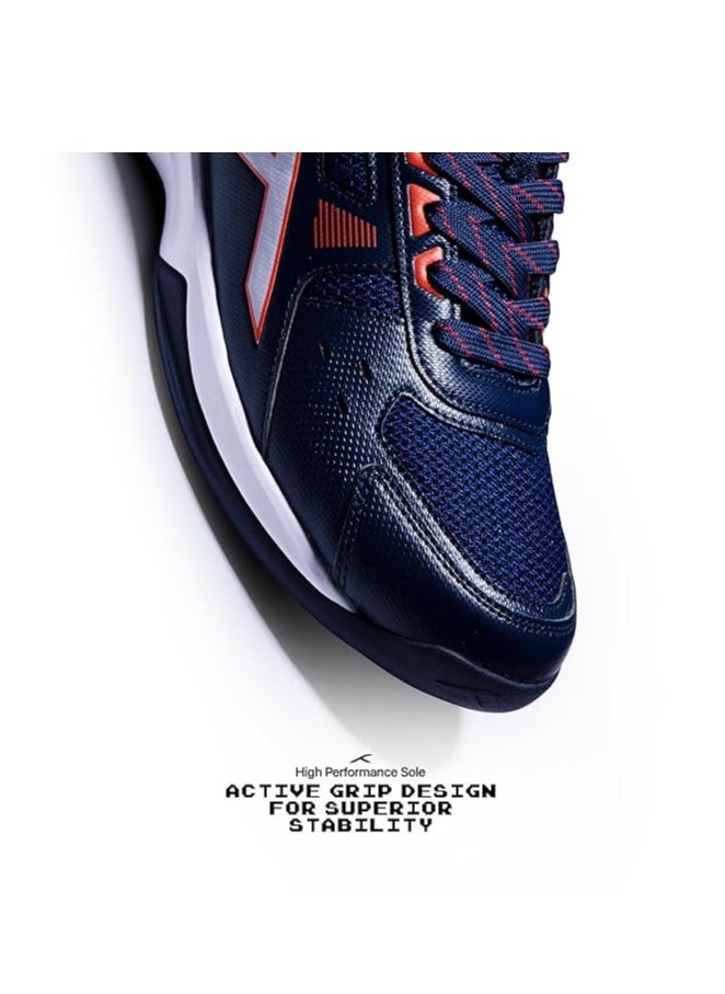 HUNDRED Raze Non-Marking Professional Badminton Shoes for Men| Material Upper: Polyester, Sole: Rubber | Suitable for Indoor Tennis/Squash/Table Tennis/Basketball & Padel  - Image 5