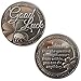 HARPIMER Lucky Coin Good Luck Sentimental Good Luck Coins Engraved Message Keepsake Gift Set Charm - Image 2