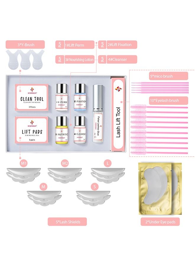 ICONSIGN Lash Lift Kit Brow and Eyelash Tint Dye Set - Image 4