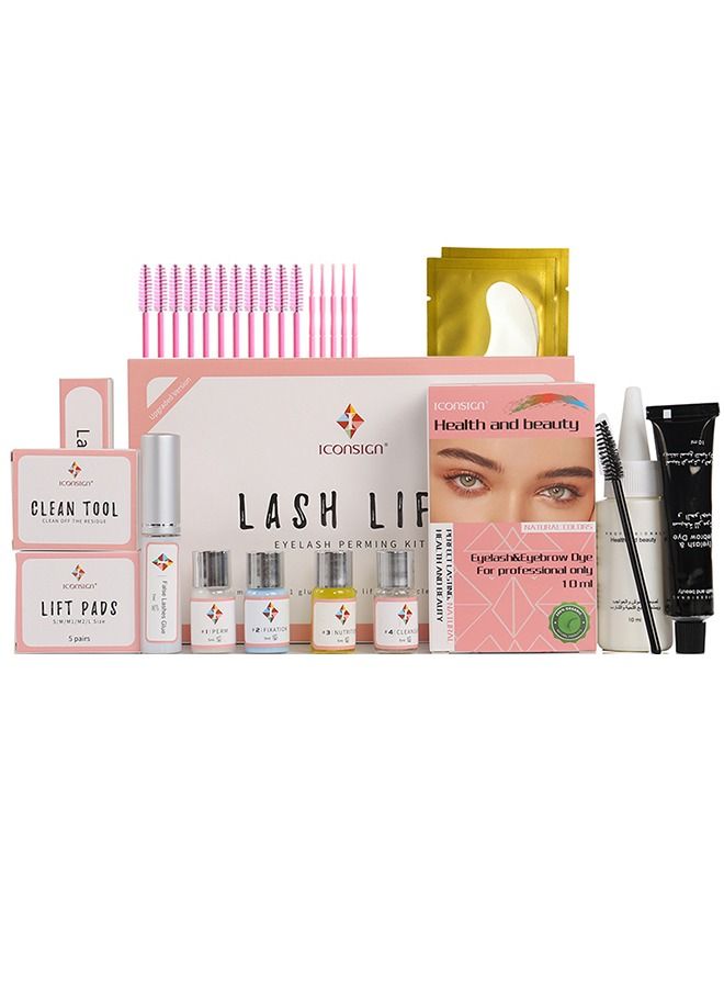 ICONSIGN Lash Lift Kit Brow and Eyelash Tint Dye Set - Image 2