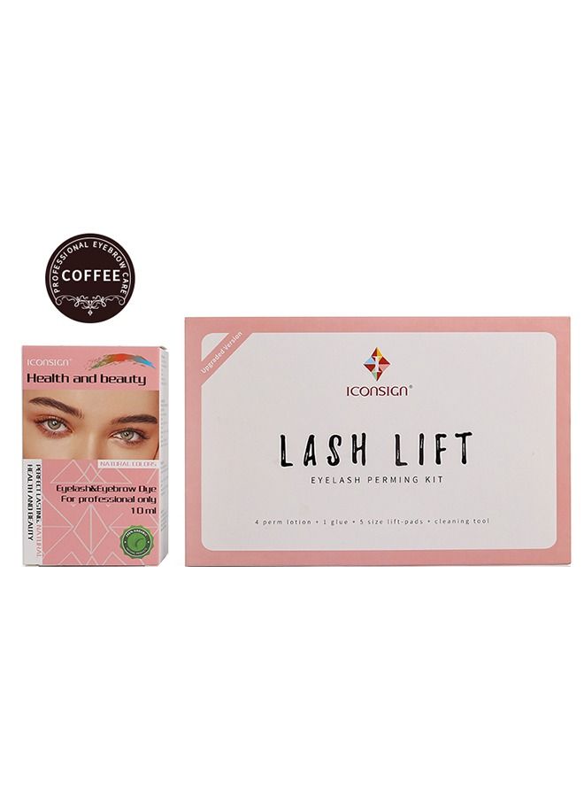 ICONSIGN Lash Lift Kit Brow and Eyelash Tint Dye Set - Image 1