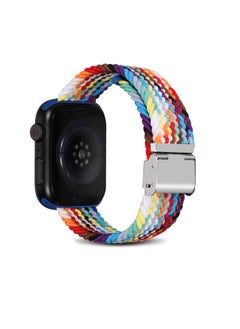 Bands Compatible With Apple Watch 38mm 40mm 41mm Series 9/8/7/SE/6/5/4/3/2/1 iWatch Ultra/Ultra 2/Braided Nylon Replacement Watch Band
